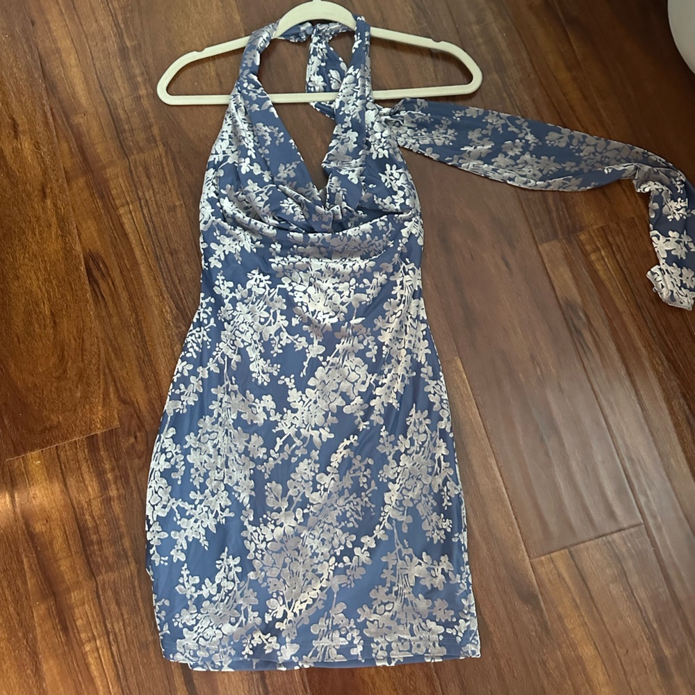 Hello Molly Lavender Floral Dress